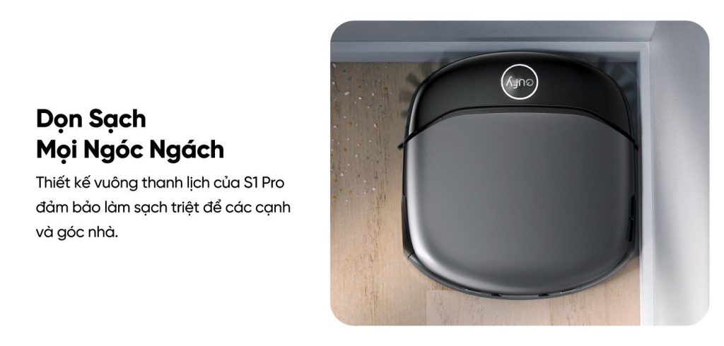 Robot hút bụi lau nhà eufy Omni S1 Pro dọn sạch mọi góc