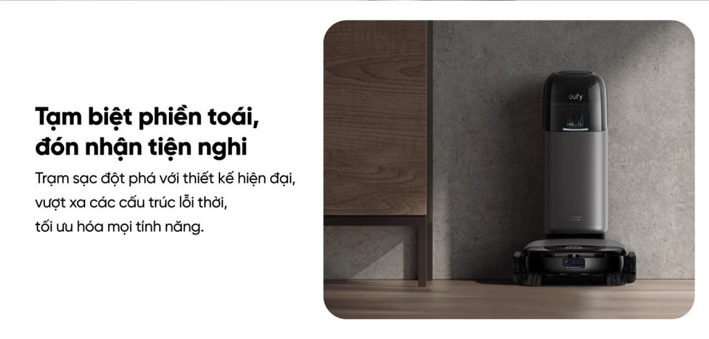 Robot hút bụi lau nhà eufy Omni S1 Pro